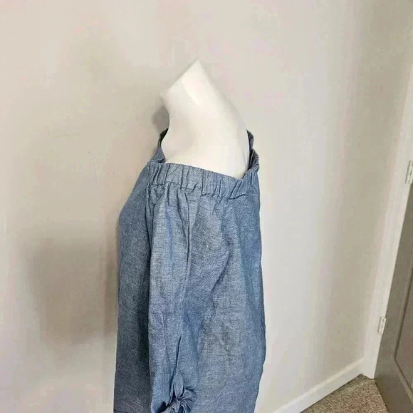Free People off the shoulder Top Size Medium EUC - Picture 3 of 11